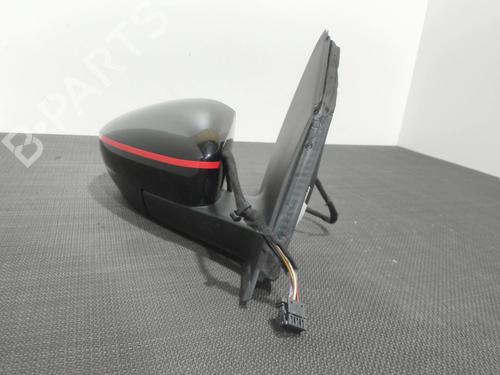 Right mirror VW POLO V (6R1, 6C1) 1.6 TDI | BP28405167C27 