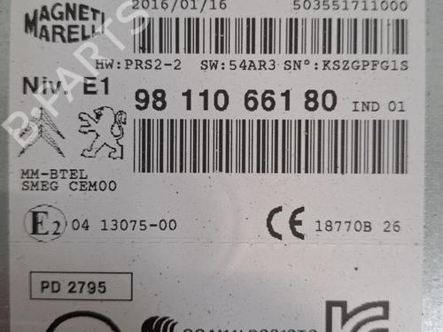 Used Radio PEUGEOT 208 I (CA_, CC_) 1.6 HDi / BlueHDi 75 (75 hp) 28396803