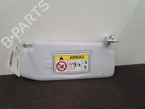 Used Right sun visor PEUGEOT 208 I (CA_, CC_) 1.6 HDi / BlueHDi 75 (75 hp) 28409620
