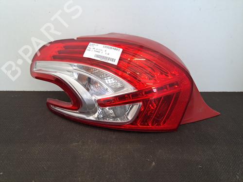 Used Left taillight PEUGEOT 208 I (CA_, CC_) 1.6 HDi (92 hp) 28401076