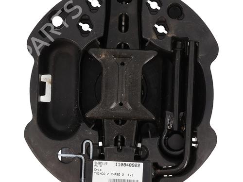 Reservehjul kit RENAULT TWINGO II (CN0_) 1.2 16V (CN04, CN0B) (75 hp) 32093764