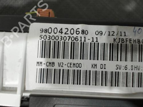 Used Instrument cluster PEUGEOT 508 I (8D_) 2.0 HDi (163 hp) 28410571