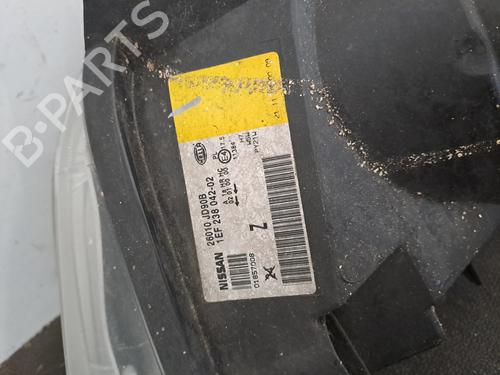 Left headlight NISSAN QASHQAI I (J10, NJ10) 1.5 dCi | BP28403796C28 