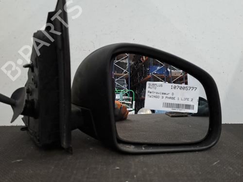 Used Right mirror RENAULT TWINGO III (BCM_, BCA_) 1.0 SCe 70 (71 hp) 28389481