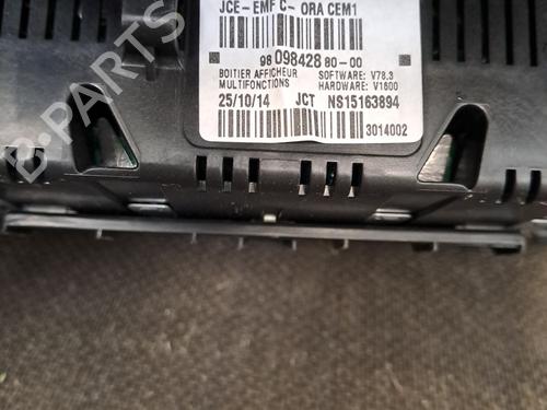 Display monitor CITROËN BERLINGO MULTISPACE (B9) 1.6 HDi 90 | BP29968540C48 