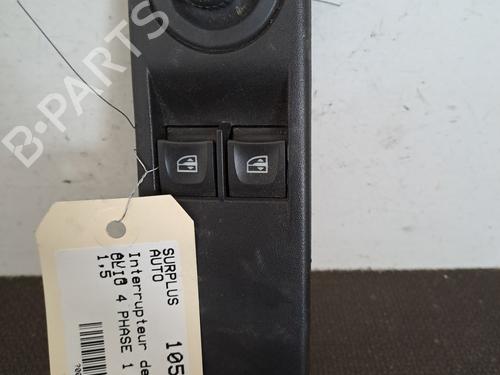 Used Left front window switch Left front window switch RENAULT CLIO IV (BH_) 1.5 dCi 75 (75 hp) 28389654 28389654