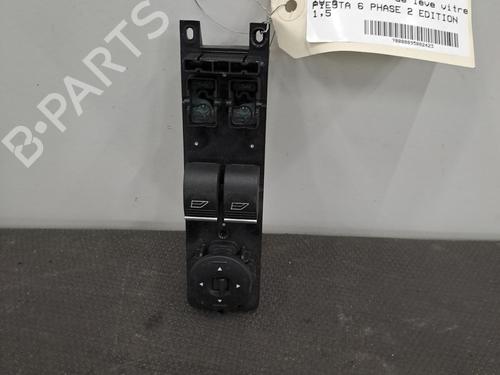 Used Left front window switch FORD FIESTA VI (CB1, CCN) 1.5 TDCi (75 hp) 28403881
