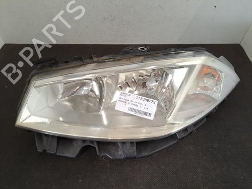 Used Left headlight RENAULT MEGANE II (BM0/1_, CM0/1_) 1.4 16V (BM0B, CM0B) (98 hp) 30457489