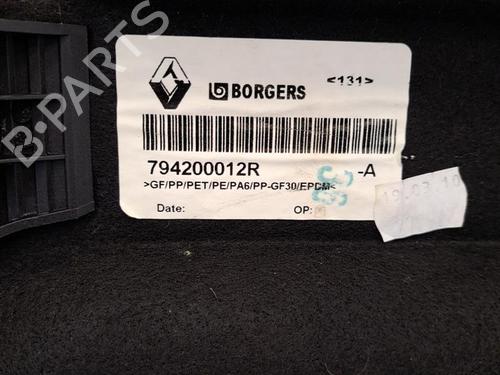 Used Rear parcel shelf RENAULT SCÉNIC III (JZ0/1_) 1.5 dCi (106 hp) 28407666