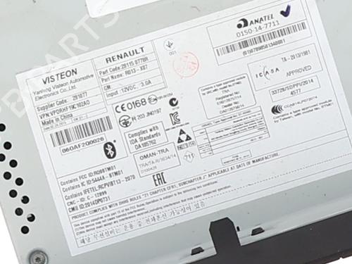 Radio RENAULT TWINGO III (BCM_, BCA_) 1.0 SCe 70 (BCMB) | BP36441926E6 - Image 2