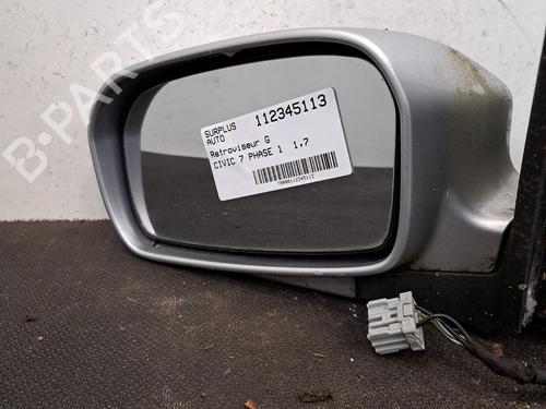 Used Left mirror HONDA CIVIC VII Hatchback (EU, EP, EV) 1.7 CTDi (EP4, EU9) (100 hp) 30126024