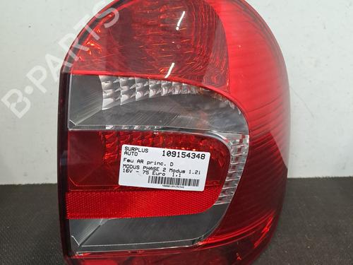 Højre baglygte RENAULT MODUS / GRAND MODUS (F/JP0_) 1.2 (JP0C, JP0K, FP0C, FP0K, FP0P, JP0P, JP0T) (75 hp) 28391963