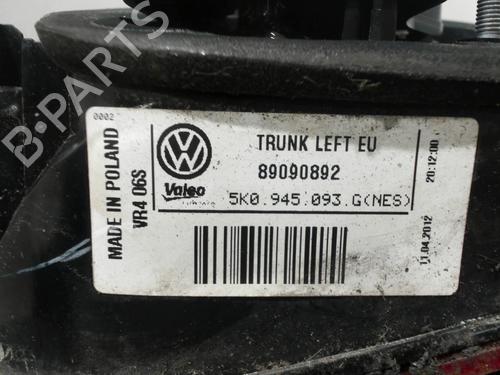 Left tailgate light VW GOLF VI (5K1) 2.0 TDI | BP28393947C79 