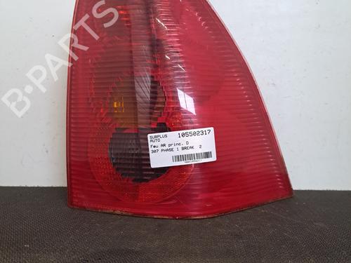 Højre baglygte PEUGEOT 307 Break (3E) 2.0 HDI 110 (107 hp) 28400780