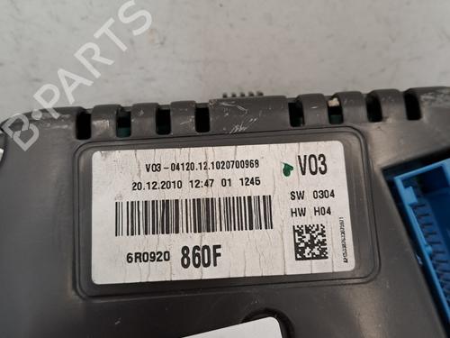 Used Instrument cluster Instrument cluster VW POLO V (6R1, 6C1) 1.2 TSI (105 hp) 28689293 28689293