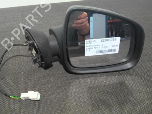 Right mirror DACIA LOGAN MCV (KS_) 1.5 dCi (KS0W) | BP28405051C27 