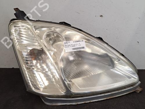 Used Right headlight HONDA CIVIC VII Hatchback (EU, EP, EV) 1.7 CTDi (EP4, EU9) (100 hp) 30107701
