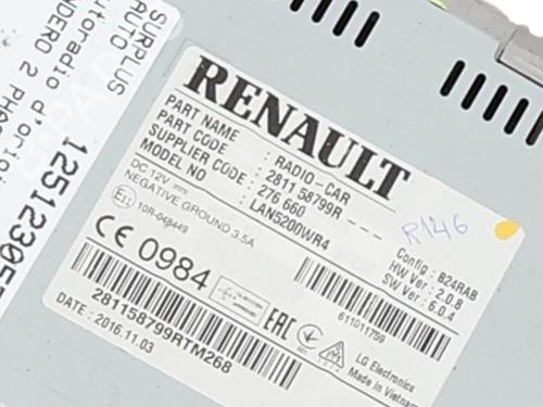 Radio DACIA SANDERO II TCe 90 (B8M1, B8MA, B8AC) | BP35991069E6 - Image 3