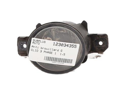 Used Left front fog light Left front fog light RENAULT CLIO III (BR0/1, CR0/1) [2005-2014] 34106287 34106287