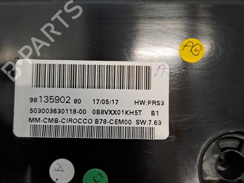 Instrument cluster CITROËN C4 Grand Picasso II (DA_, DE_) 1.6 BlueHDi 120 | BP28406876C47