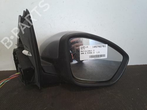 Used Right mirror PEUGEOT 308 II (LB_, LP_, LW_, LH_, L3_) 1.5 BlueHDi 130 (131 hp) 28406543