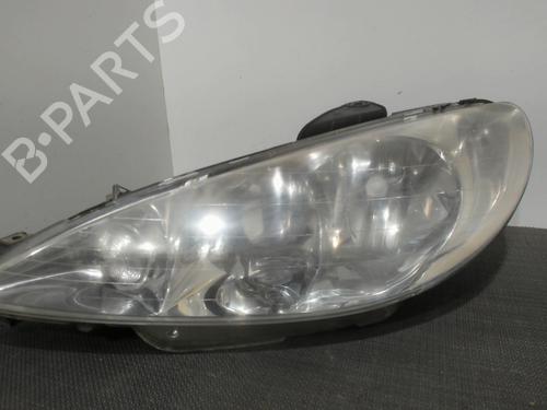 Used Left headlight PEUGEOT 206 SW (2E/K) 1.4 HDi (68 hp) 28393701