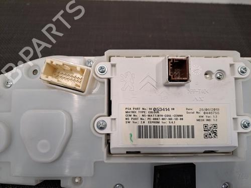 Instrument cluster PEUGEOT 208 I (CA_, CC_) 1.6 HDi | BP28408578C47 
