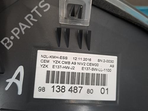 Instrument cluster PEUGEOT 208 I (CA_, CC_) 1.2 VTI 82 | BP28389412C47