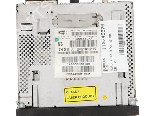 Radio CITROËN C8 (EA_, EB_) 2.0 HDi 165 | BP31653770E6 