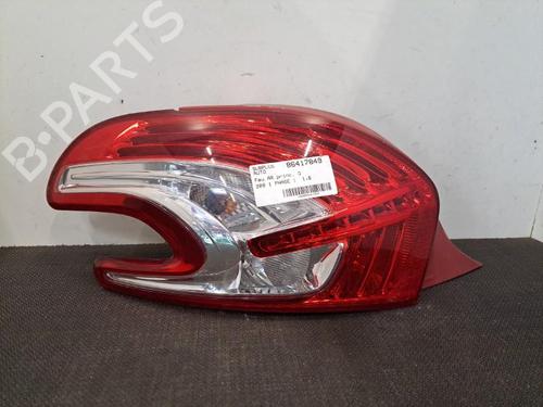 Left taillight PEUGEOT 208 I (CA_, CC_) 1.6 HDi | BP28404827C34 