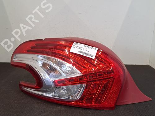 Used Left taillight PEUGEOT 208 I (CA_, CC_) 1.4 HDi (68 hp) 28389434