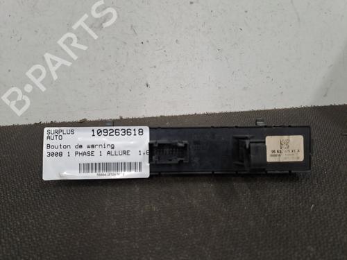 Warning switch PEUGEOT 3008 I MPV (0U_) 1.6 HDi | BP28403115I22