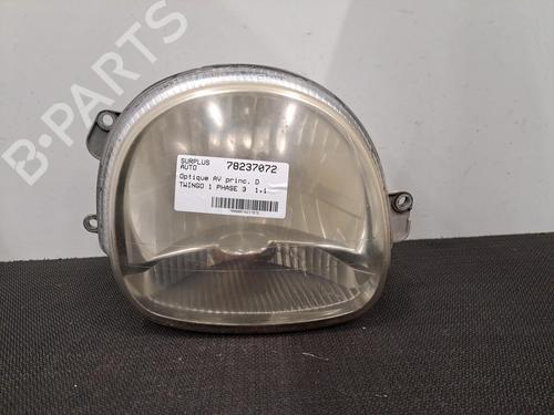 Used Right headlight Right headlight RENAULT TWINGO I (C06_) 1.2 (C066, C068) (58 hp) 28407729 28407729