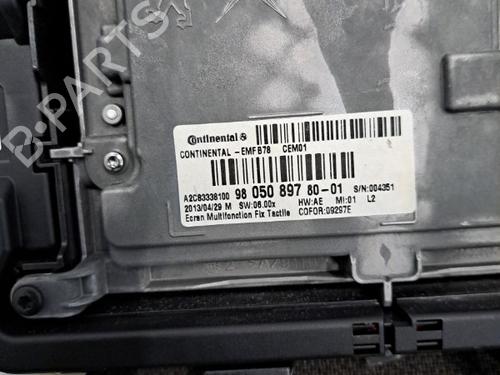 Multifunctionele display CITROËN C4 Picasso II 1.6 HDi / BlueHDi 115 | BP28409962C48