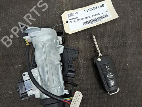 Used Ignition barrel AUDI A3 Sportback (8VA, 8VF) 2.0 TDI (150 hp) 31060280