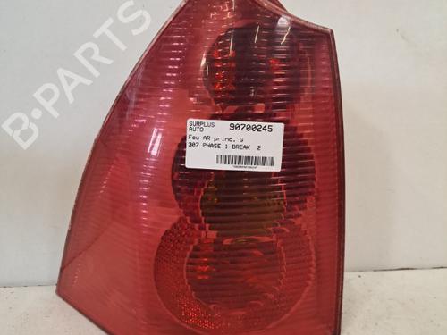 Venstre baglygte PEUGEOT 307 Break (3E) 2.0 HDI 110 (107 hp) 28393009
