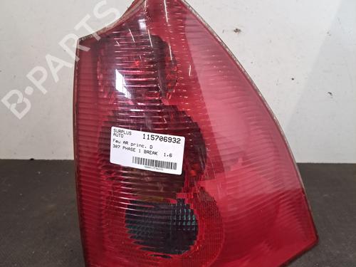 Used Right taillight PEUGEOT 307 SW (3H) 1.6 HDI 110 (109 hp) 30463433