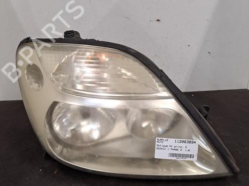Used Right headlight RENAULT SCÉNIC I MPV (JA0/1_, FA0_) 1.6 (JA00, JA16, JA15, JA19, JA1V, JA2B, JA2C, JA0B,... (107 hp) 30438510