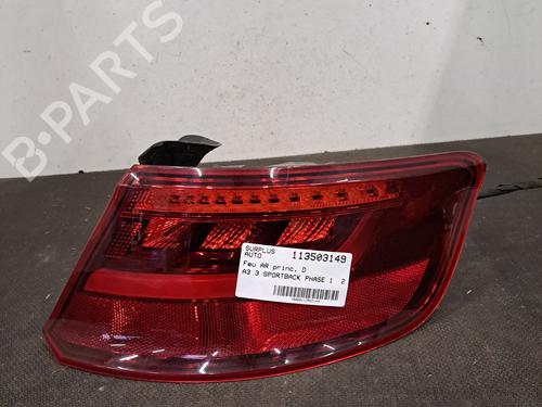 Used Right taillight AUDI A3 Sportback (8VA, 8VF) 2.0 TDI (150 hp) 30619105