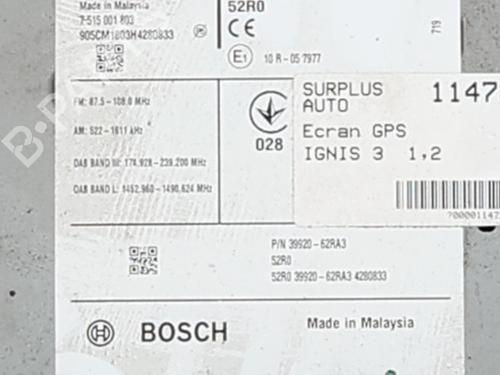 Radio SUZUKI IGNIS III (MF, FF) 1.2 (ATK412) | BP37587950E6  - Image 5