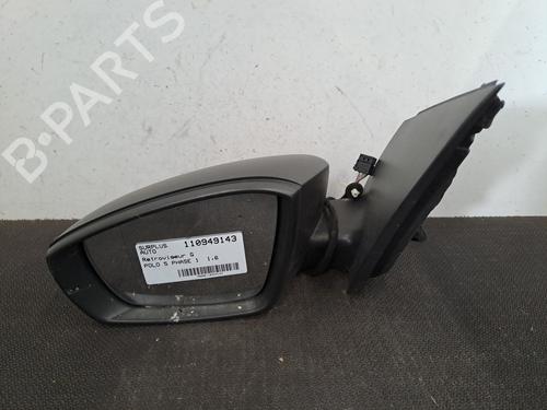 Used Left mirror VW POLO V (6R1, 6C1) 1.6 TDI (90 hp) 28673679