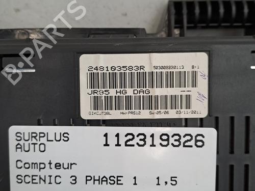 Cockpit RENAULT SCÉNIC III (JZ0/1_) 1.5 dCi | BP29587617C47 