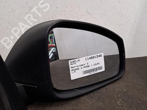 Used Right mirror RENAULT MEGANE III Coupe (DZ0/1_) 1.4 TCe (DZ0F, DZ1V) (131 hp) 30176964