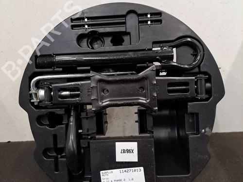 Reservehjul kit RENAULT CLIO IV (BH_) 1.5 dCi 90 (90 hp) 30964536