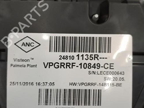 Instrument cluster RENAULT CLIO IV Grandtour (KH_) 0.9 TCe 90 | BP28390805C47