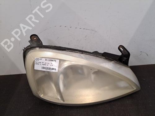 Used Right headlight Right headlight OPEL CORSA C (X01) 1.3 CDTI (F08, F68) (70 hp) 28409707 28409707