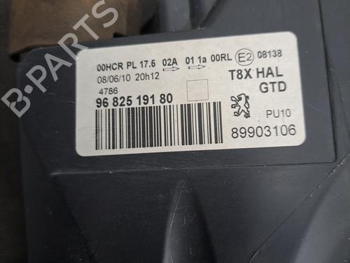 Left headlight PEUGEOT 3008 I MPV (0U_) 1.6 HDi | BP31017298C28