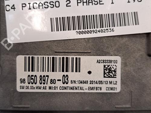 Multifunctionele display CITROËN C4 Picasso II 1.6 HDi / BlueHDi 115 | BP28398408C48