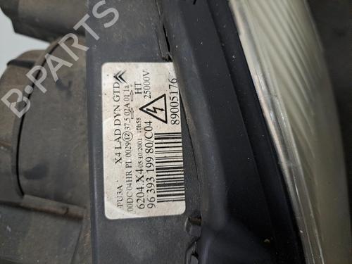 Venstre forlygte CITROËN C5 I (DC_) 2.2 HDi (DC4HXB, DC4HXE) (133 hp) 28391094