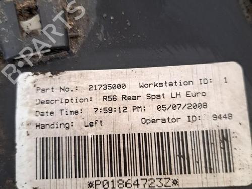 Rear left wheel arch trim MINI MINI (R56) Cooper D | BP28396277C136 